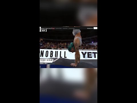 Danielle Brandon FLIES Through Handstand Walk Obstacle Course