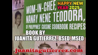 Happy New Year 2025 Pancit Noodle🎉 Mom-In-Chef Nanay Nene Teodora Of Philippines Cuisine🍝JGutierrez👏