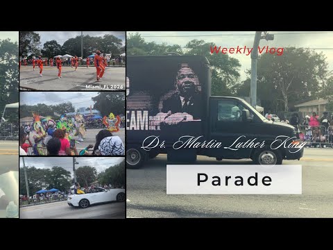 Weekly Vlog| MLK DAY  PARADE #newyoutuber #weeklyvlog #mlkday2024 #ihaveadream #lifestyle #bet