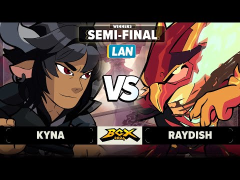 Kyna vs Raydish - Winners Semi-Final - Brawlhalla World Championship 2024 - LAN 1v1