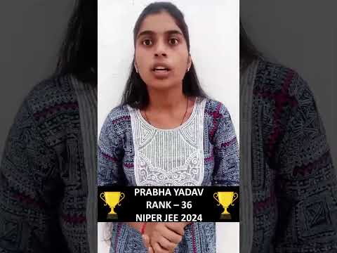 💪Prabha Yadav | NIPER 36 Rank 💥कर हर मैदान फतेह 🎯 #gpatexam #niper2024