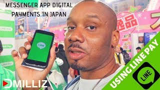 Using LINE PAY ( A  Messenger App Digital Payment System )