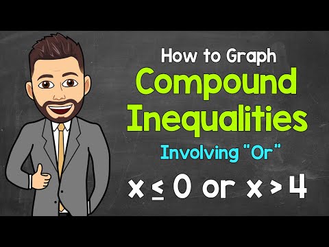 How to Graph "Or" Compound Inequalities on a Number Line | Math with Mr. J