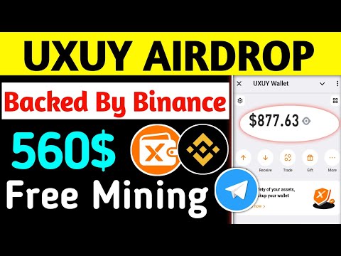 UXUY airdrop backed by binance || UXUY new telegram airdrop || UXUY airdrop new update