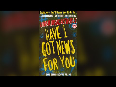 Unbroadcastable: Have I Got News For You (1995) (PAL VHS)