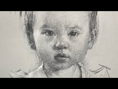 sketch. portrait. baby. 素描。肖像。宝贝。