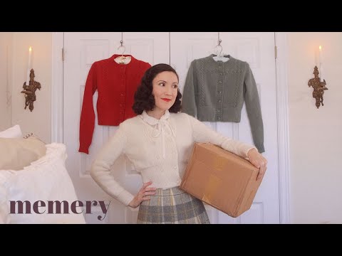 Memery Knitwear Review and Styling Outfits! 1940s | Carolina Pinglo