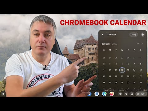 Chrome OS 97 gives you access to a calendar