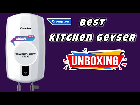 #crompton Rapid Jet Dlx 3Ltr Instant Water Heater Unboxing #waterheater #geyser #rapidjet #3ltr