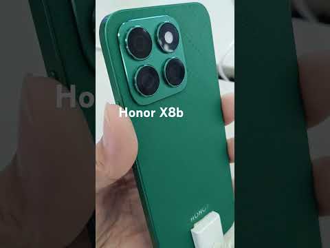 HONOR X8B iPhone Look Design Color Leather Green #smartphone