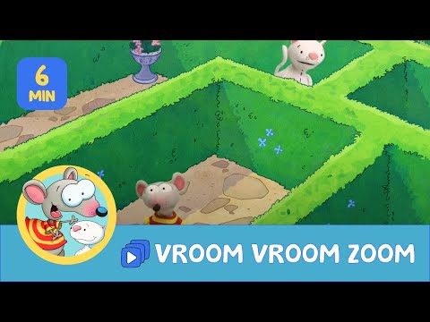 Toopy and Binoo | A-Maze-ing! | Vroom Vroom Zoom