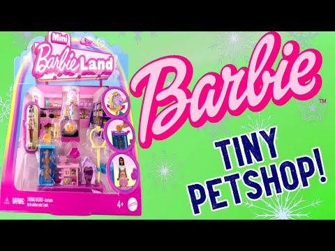 Fantastic Fish Tank! | Mini Barbie Land - Pet Shop | Adult Collector Review