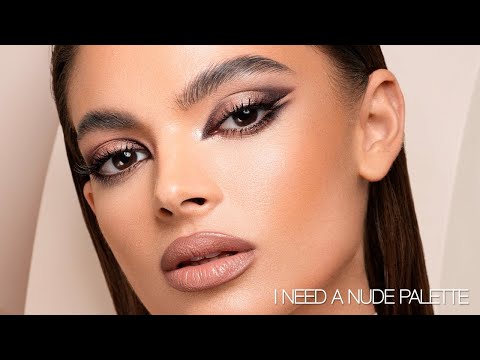 Halo Double Wing Eye Makeup ft. the I NEED A NUDE PALETTE | Natasha Denona Makeup