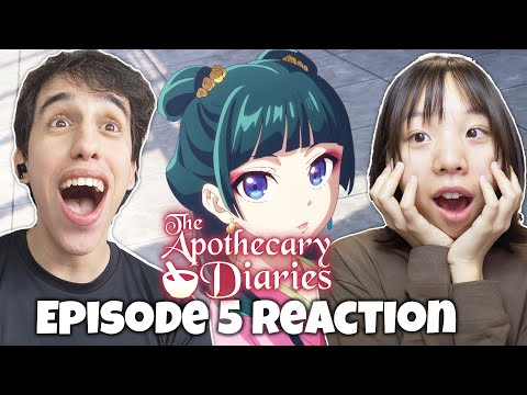 Maomao is GORGEOUS  ! 😳 - The Apothecary Diaries Episode 5 Reaction (check pinned comment!)