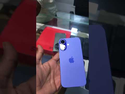 Unboxing iphone 16 ultramarine #shorts