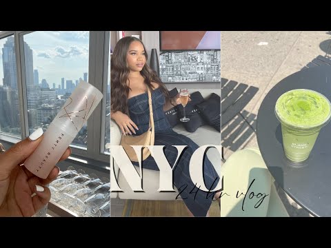 24 HRS IN NYC | Fenty Event, Trying Matcha, Zara Shop With Me & Haul, etc.