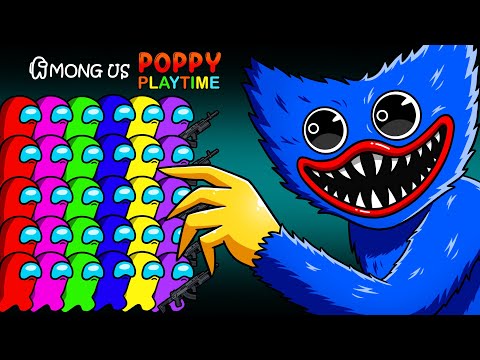 🔴[LIVE]🔴어몽어스 | Crazy Among Us VS Huggy Wuggy | Poppy Playtime Chapter 3 | Among Us Animation