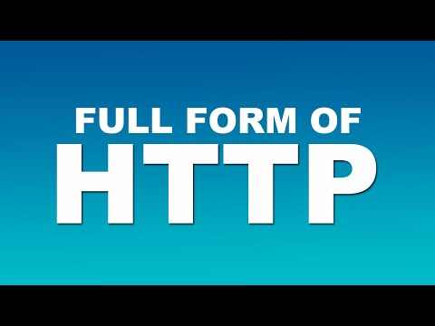 Full Form of HTTP | What is HTTP Full Form | HTTP Abbreviation