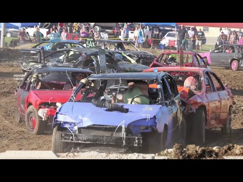 2024 Logan County Fair Demolition Derby - Windshield