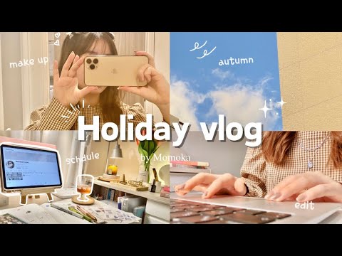 vlog | 社会人のインドアすぎるゆるゆるな休日vlog🍁ゲーム🎮Uber💚手帳📓