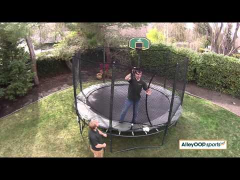 Safety Enclosure Installation (Part 2)- JumpSport & AlleyOOP Sports Trampolines