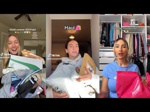 Shopping haul - TikTok compilation 🛍️😋