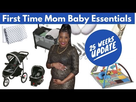 First Time Mom Baby Essentials || 25 Weeks Pregnant Update || Phillips Fam Baby Journey