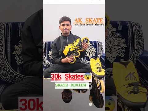 Ak Professional Skates Review l @30000/- #skating #inlineskating #vairal #tranding #reaction #review