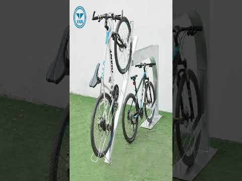 🚴‍♂️Outdoor 2 bike rack with locking system #bikestand #bikerack