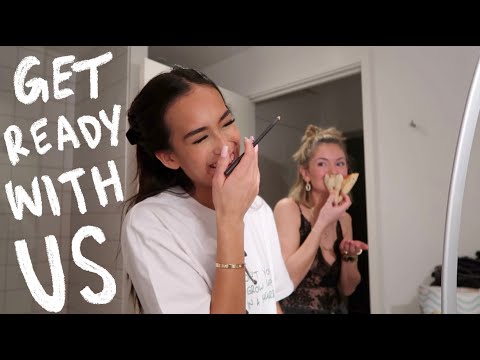 grwm and my friend for a dinner party (vlog 03)