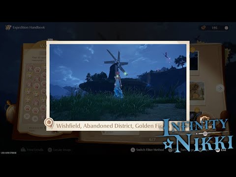 Expedition Handbook Photo Spot 32 Location - Golden Fields | Infinity Nikki