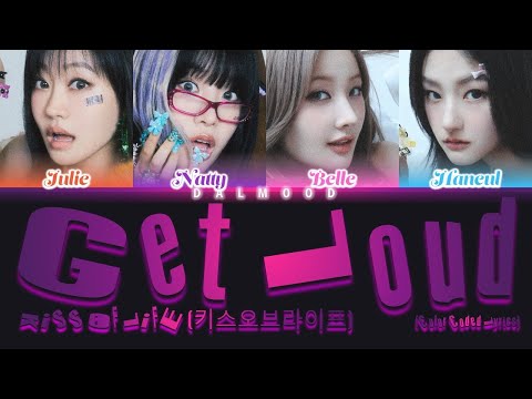 KISS OF LIFE / KIOF (키스오브라이프) - Get Loud [Color Coded Lyrics Han|Rom|Eng]