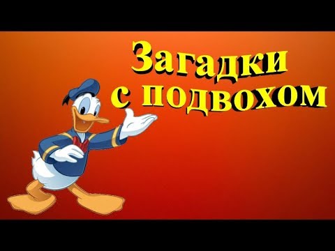 Загадки.  Загадки с подвохом!