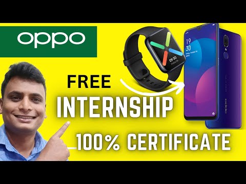 *Free Smartphone* Oppo India Launched Free Internship With Stipend & Training For Tech & Non Tech