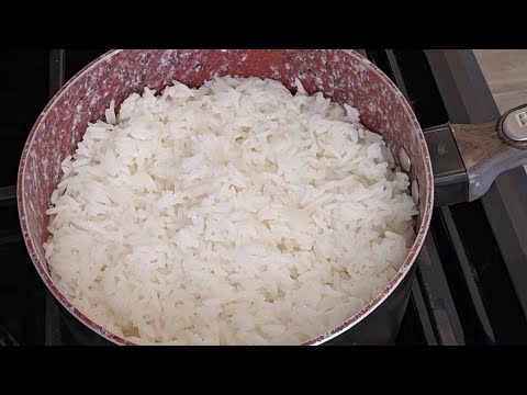 How to make White Boiled Rice on stove top.Most Requested by my Daughter ❤️. EasyDailyRecipe #Rice