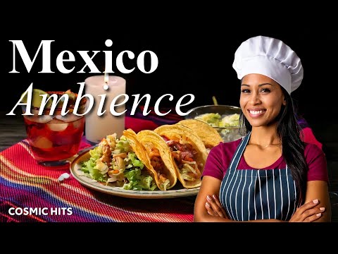 Romantic Mexican Restaurant Ambience - Calm Mariachi Instrumental for Dinner