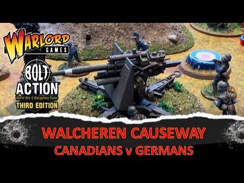 Canadian Black Watch v German SS, Op Vitality, Walcheren Causeway, #boltaction #thirdedition