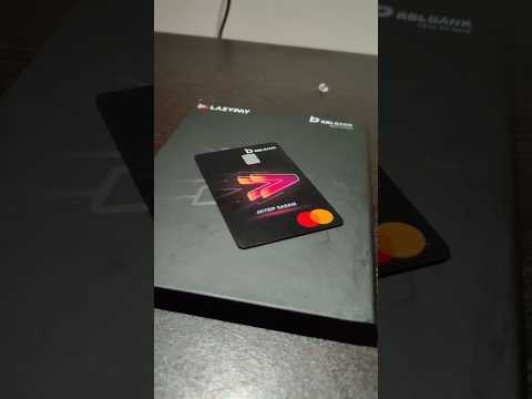 UNBOXING LAZYPAY CREDIT CARD 💳 #lazypay#rblbank#shorts#youtube#viral#creditcard#trending#short#india