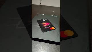 UNBOXING LAZYPAY CREDIT CARD 💳 #lazypay#rblbank#shorts#youtube#viral#creditcard#trending#short#india