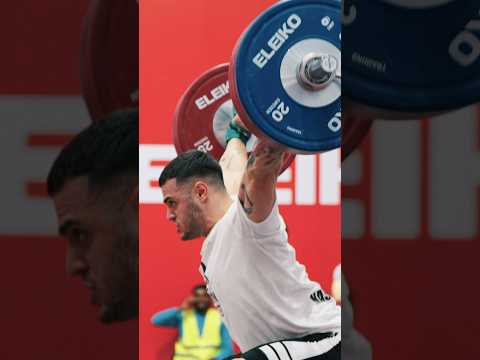 Karlos Nasar Power Snatches to 170kg! #WWC24 #weightlifting