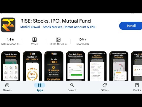 How To Install Rise Stocks Ipo Mutual Fund App's | How To Download Rise Stocks Ipo Mutual Fund App's