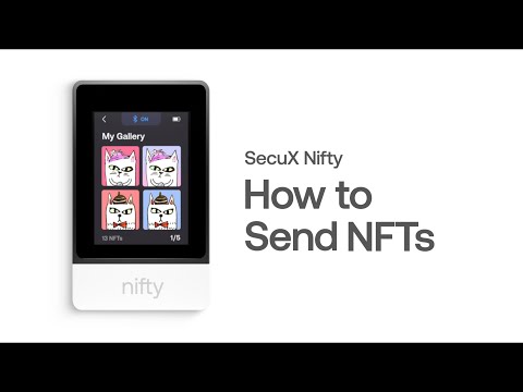 SecuX Nifty - How to Transfer NFTs To Another Wallet