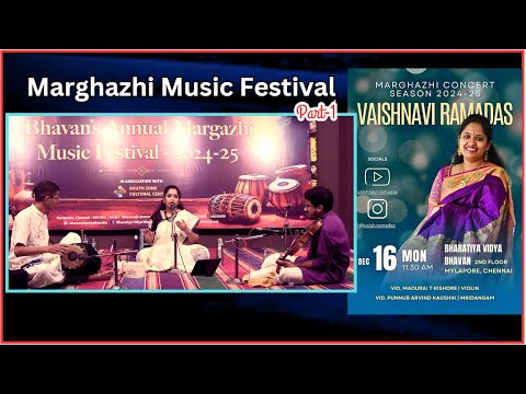 Music Season -1, Vaishnavi Ramadas , Madurai T Kishore -Violin, Punnur Arivind Kaushik - Mridangam