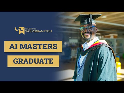 Akinyemi gets switched on to the benefits of Artificial Intelligence | #WLVGrad