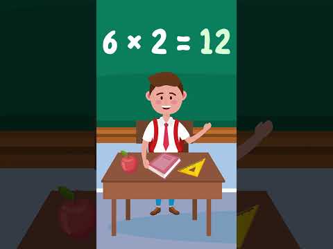 #shorts Learn Multiplication Table of 6 | Maths Table of 6  | Times Table 6