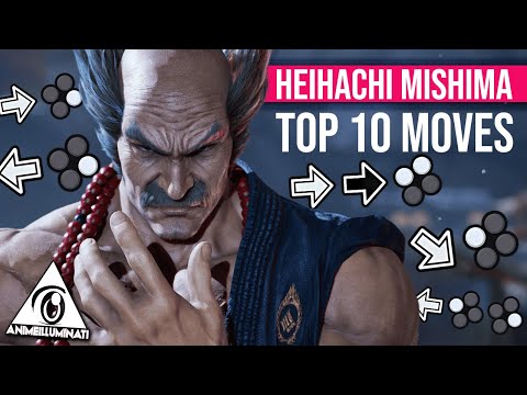 TOP 10 MOVES For Heihachi