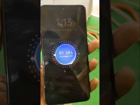 Charging test of oppo Reno 12 f