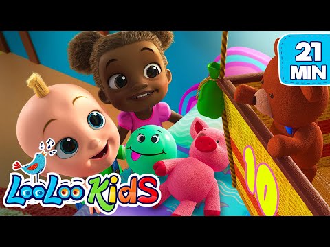 Play the Game of Hide and Seek - S4EP93 Dance Along Super Mix - LooLoo Kids Songs for Kids