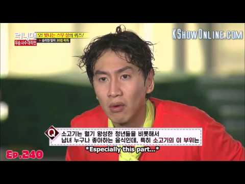 [ENG SUB] Running Man. Kwang Soo Funny Answer Moment