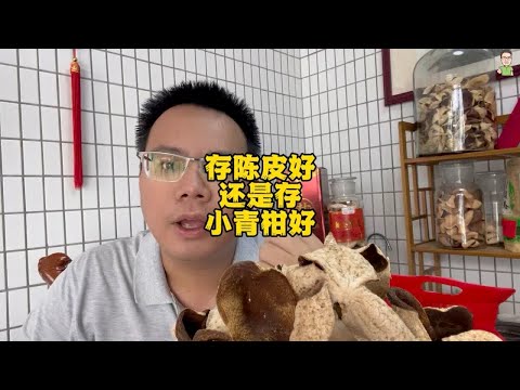 存青皮陈皮好，还是存小青柑好？我个人存青皮好